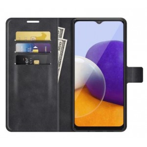 Tuff-Luv Essentials Folio Case &amp; Stand Samsung Galaxy A22 (4G) - Black