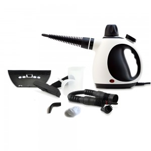 Pressurized Handheld Steam Cleaner (1050W) - Powerful Cleaning Made Easy / White