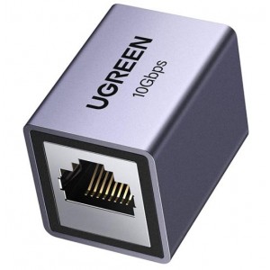 UGreen 15117 RJ45 8P8C 10Gbps (Max) Ethernet Female to Female Inline Keystone Coupler