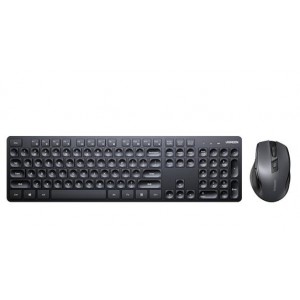 UGreen 15659 2.4GHz Wireless Membrane US Keyboard and Mouse Desktop Combo - Black