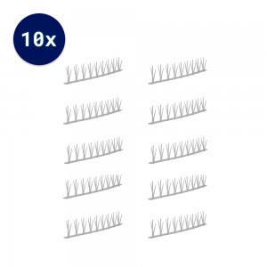 Bird Spikes (5m) - Durable &amp; Effective / Clear (10 pcs)