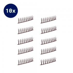 Bird Spikes (5m) - Durable &amp; Effective / Maroon (10 pcs)