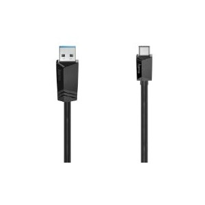 Hama USB-A Plug – USB-C Plug USB-C Cable - 1m