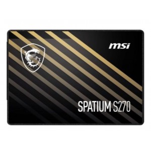 MSI SPATIUM S270 240GB 2.5″ SATAIII SSD – Black