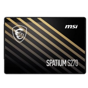 MSI SPATIUM S270 480GB 2.5″ SATAIII SSD – Black
