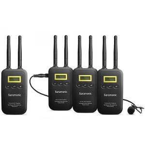 Saramonic VmicLink5 RX+TX+TX+TX Three-Channel 5.8GHz Wireless Lavalier System