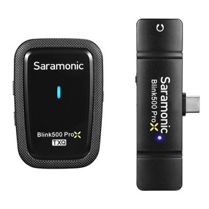 Saramonic Blink500 ProX Q5 (TXQ+RXUC) 2.4GHz Dual-Channel Wireless Microphone System
