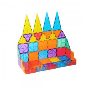 Kids Magnetic Tiles - 48pc