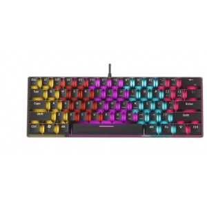 Armaggeddon MKA-1CLIN Neo Psychswift Linear Wired Keyboard - Black