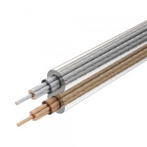 Unitek C9013TP | 2-Pair Hi-Fi Speaker Cable (Transparent) per metre