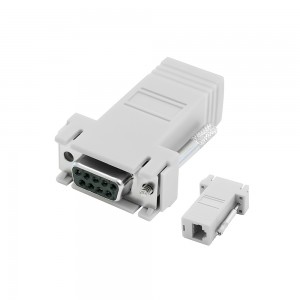 RS232 9 Pin Female Serial to RJ45 Converter