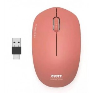 Port Designs 900542 Collection II Wireless Mouse - Red