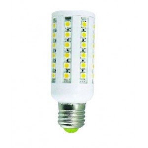 ACDC 230VAC 6.5W E27 6000K Cool White LED Corn Lamp