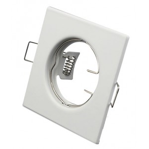 ACDC White Downlight Square 75x75mm