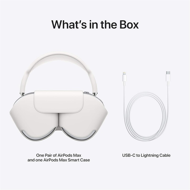 Apple AirPods Max (Over-Ear Headphones) - Active Noise Cancelling