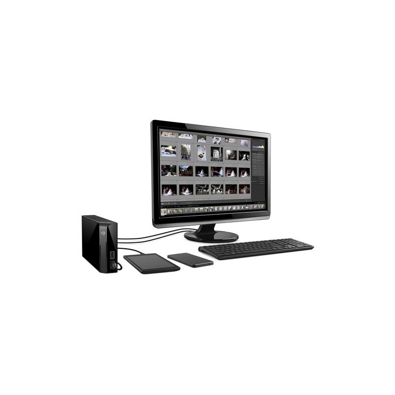 Seagate Backup Plus Hub External Desktop Hard Drive Storage - 8TB