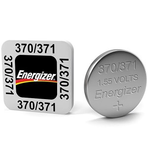 Energizer 371/370 Silver Oxide Watch Battery Box 10
