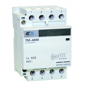 ACDC 4 Pole 40A DIN Contactor