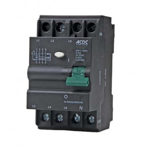ACDC 4 Pole 63A Earth Leakage Relay