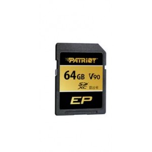 Patriot V90 64GB SDXC UHS-II U3 Class 10 SD Card