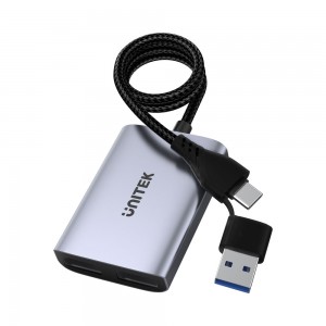 Unitek V1427A01 | Type-C/A to Dual 1080p HDMI Adapter