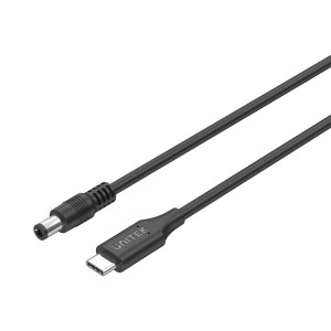Unitek C14119BK | 1.8m 65W USB Type-C to DC Charging Cable - DC Jack 5.5 × 1.7mm