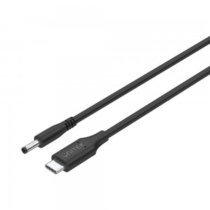 Unitek C14118BK | 1.8m 65W USB Type-C to DC Charging Cable - DC Jack 4.0 × 1.7mm