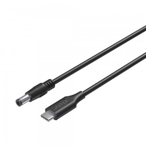 Unitek C14116BK | 1.8m 65W USB Type-C to DC Charging Cable - DC Jack 5.5 × 2.5mm
