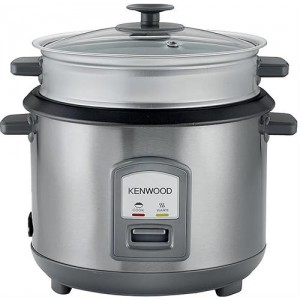 Kenwood Stainless Steel Rice Cooker and Steamer- Large 1.8 Litre