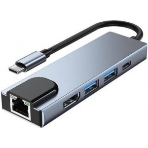 Microworld USB Type-C 5 in 1 Dock