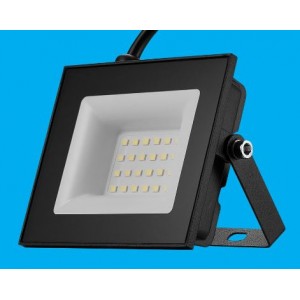 Switched Classic 20W LED Flood Light – Black