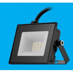 Switched Classic 10W LED Flood Light – Black