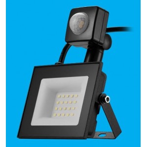 Switched Classic 20W LED Flood Light – Black