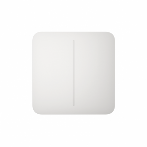 Ajax - White SoloButton 2-GANG