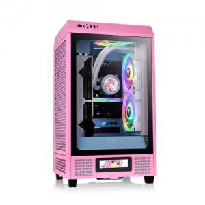 Thermaltake The Tower 200 Bubble Pink Mini Chassis