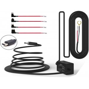 Dashboard Dashcam Camera Hardwire Kit - USB TYPE C