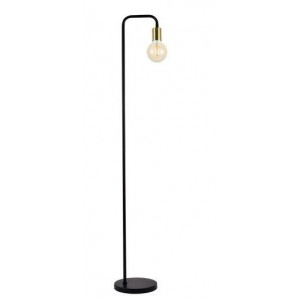 Brightstar SL408 BLACK Metal Floor Lamp with On/Off Foot Switch