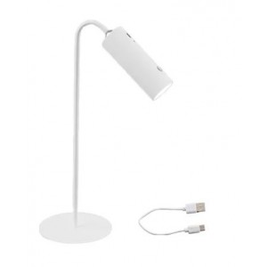 Bright Star Lighting TL003 White Rechargeable LED Desk Lamp