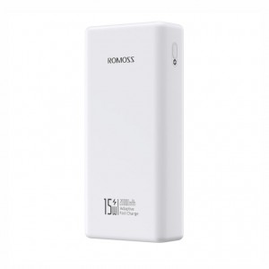 Romoss PRC 20000mAh 15W Power Bank - White