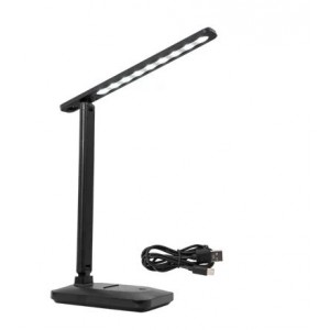 Brightstar TL701 Black 3W LED Multi-functional Rechargeable Folding Desk Lamp