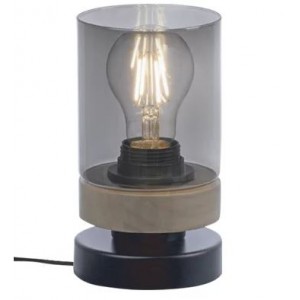 Bright Star Lighting TL699 Wood &amp; Metal Table Lamp