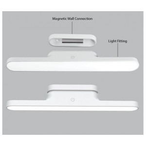 Brightstar TL683 White 3W Magnetic Rechargeable LED Table or Wall Lamp