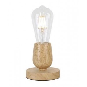 Brightstar TL678 Wood Metal and Light Wood Table Lamp