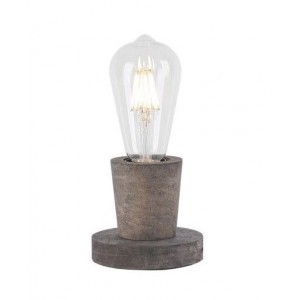 Brightstar TL677 Wood Metal and Dark Wood Table Lamp