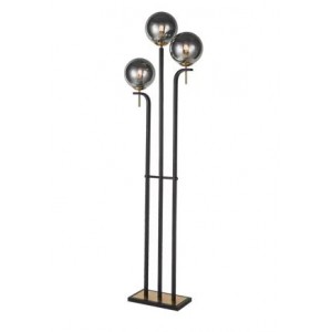 Brightstar SL424 Smoke Metal Floor Lamp