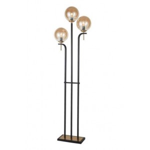 Brightstar SL423 Amber Metal Floor Lamp