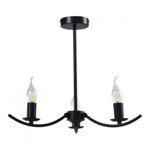 Brightstar CH395/3 Black Metal Chandelier