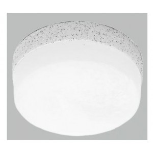 Bright Star Lighting CF3040SM STONE Small Stone Finish Base with Alabster Glass
