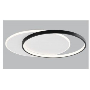 Brightstar CF274 BK/WH 36W LED Metal and Acrylic LED Ceiling Fitting
