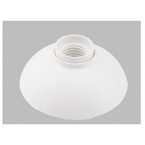 Brightstar CF191 WHITE Plastic Ceiling Socket with ES (E27) Lampholder